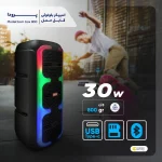 اسپیکر بلوتوثی قابل حمل پرودا مدل bom box 800